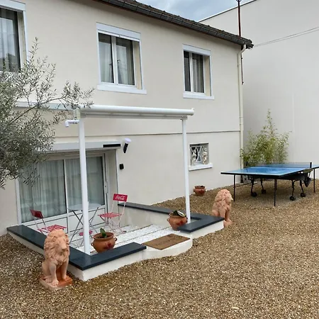 Appartement Entier Rez De Maison Avec Exterieur Proche Reims * Tinqueux