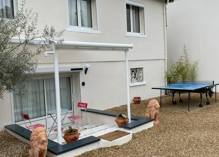 Rdc De Maison Avec Exterieur Proche Reims * Tinqueux